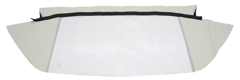 1962-63 Chevy II/Nova Convertible Rear Window Only Plastic Vinyl White