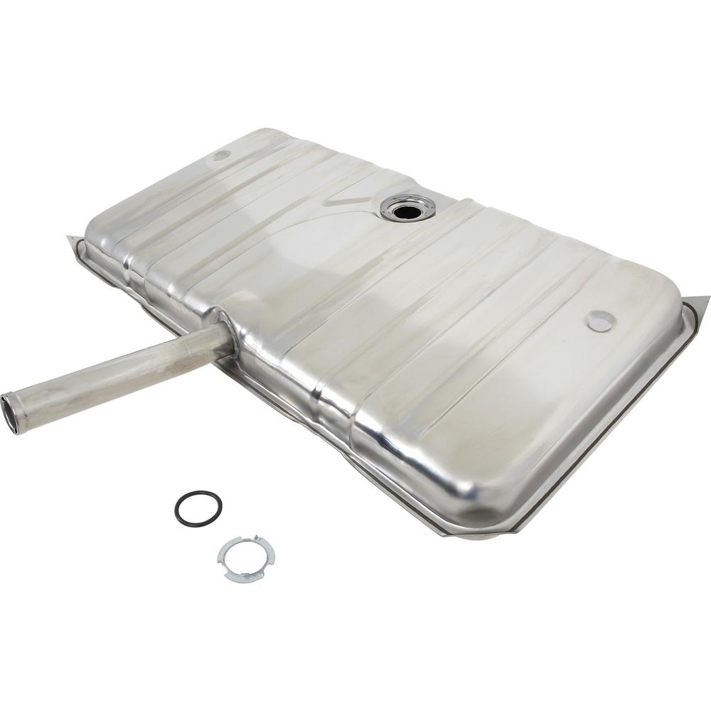 1971-1972 Chevrolet Nova, Pontiac Ventura Fuel Tank without EEC Stainless Steel 18 Gallon Capacity