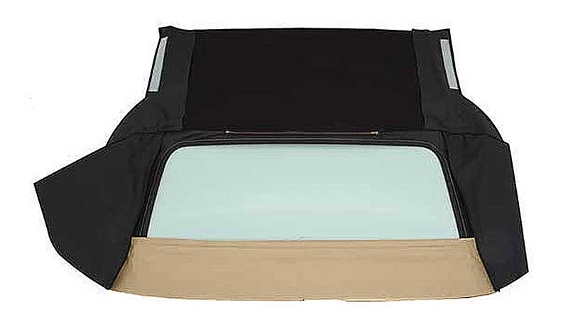 1971-76 GM B-Body Convertible Rear Window Only GlassWith Defroster Vinyl Buckskin