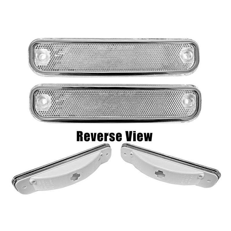 1973-80 Chevrolet Truck Markerlamp with Trim Pair