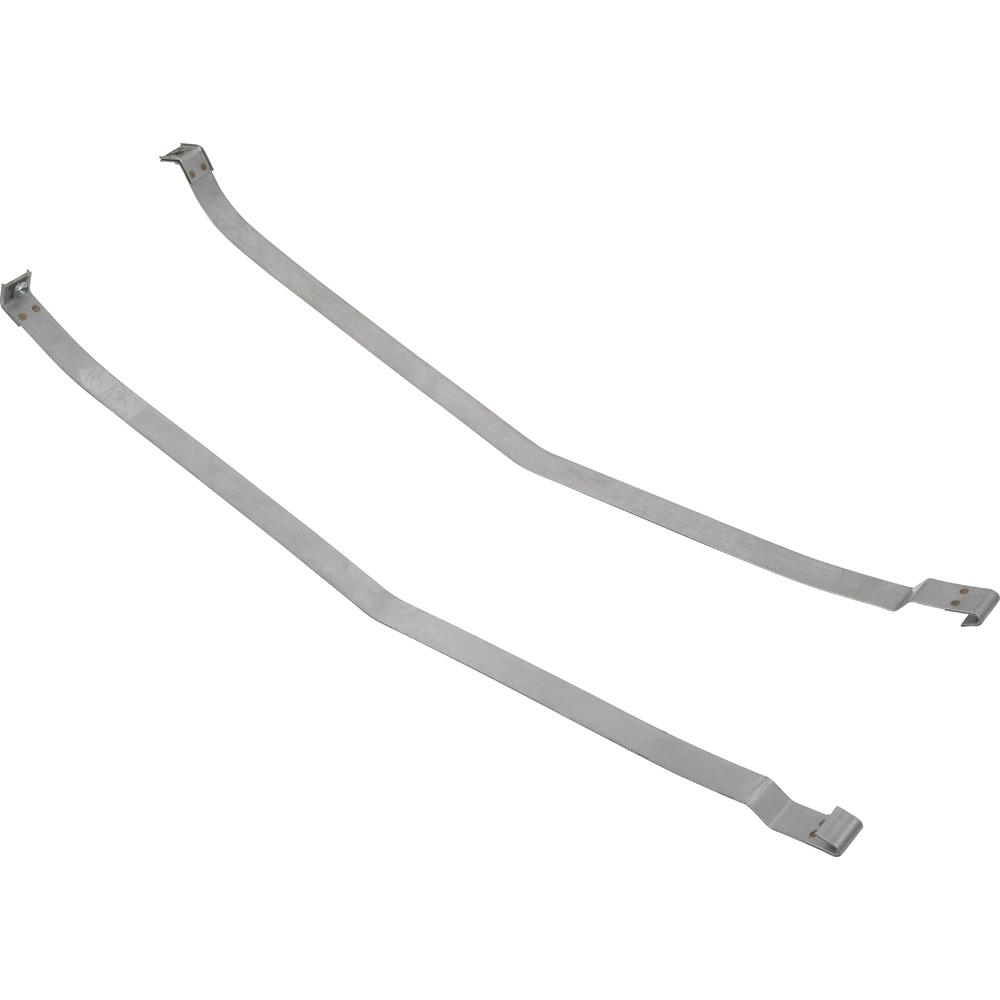 1975-77 Chevrolet Corvette Fuel Tank Mounting Straps Stainless Steel Pair