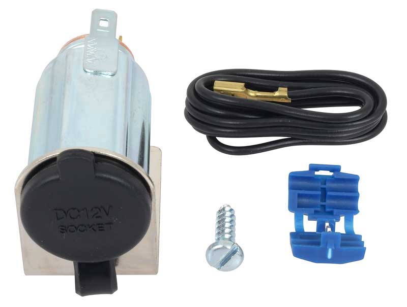 12 Volt: Auxiliary Power Outlet With Cover