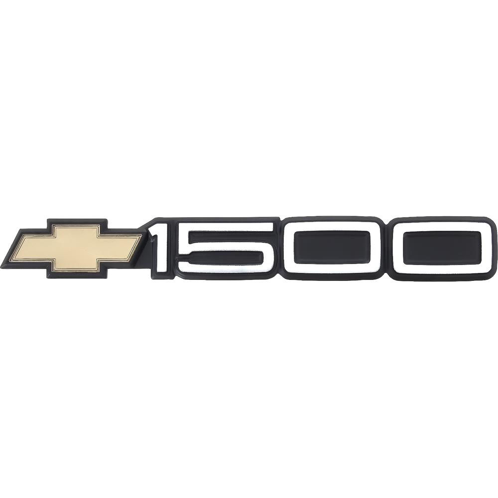 1988-99 Chevrolet GMT400 Series C/K Truck, SUV 1500 Door Emblem Adhesive Backed For Models Without Body Side Molding
