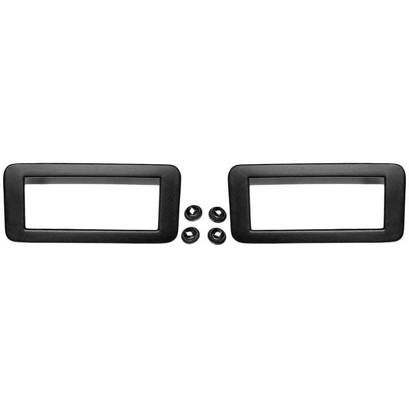 1971-73 Mustang Rear Side Marker Lamp Bezel Set Pair