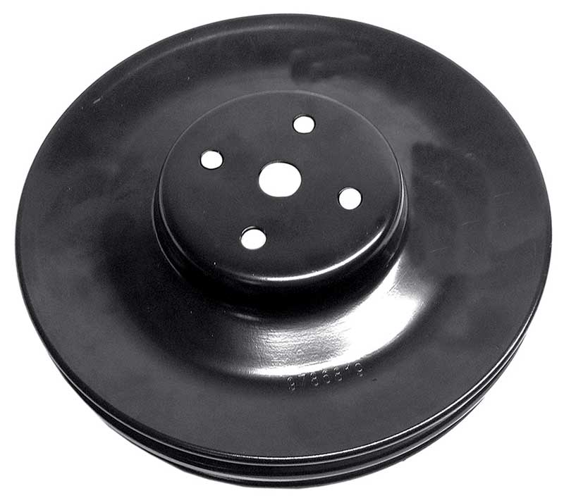 1967 Pontiac Bonneville, Catalina, Firebird, GTO, Lemans Water Pump Pulley 2-Groove 8" Diameter