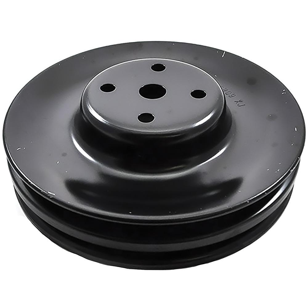 1967 Pontiac Firebird Water Pump Pulley 2 Groove 7" Diameter with Air Conditioning