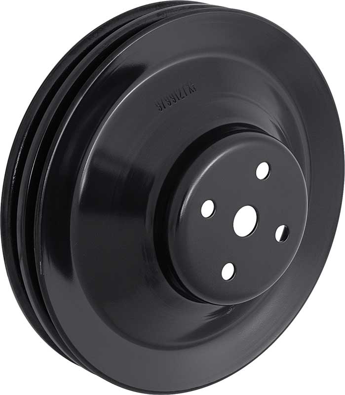 1969-70 Firebird Water Pump Pulley V8 2-Groove Without AC 8-1/8" dia 350, 400, 455 9799127