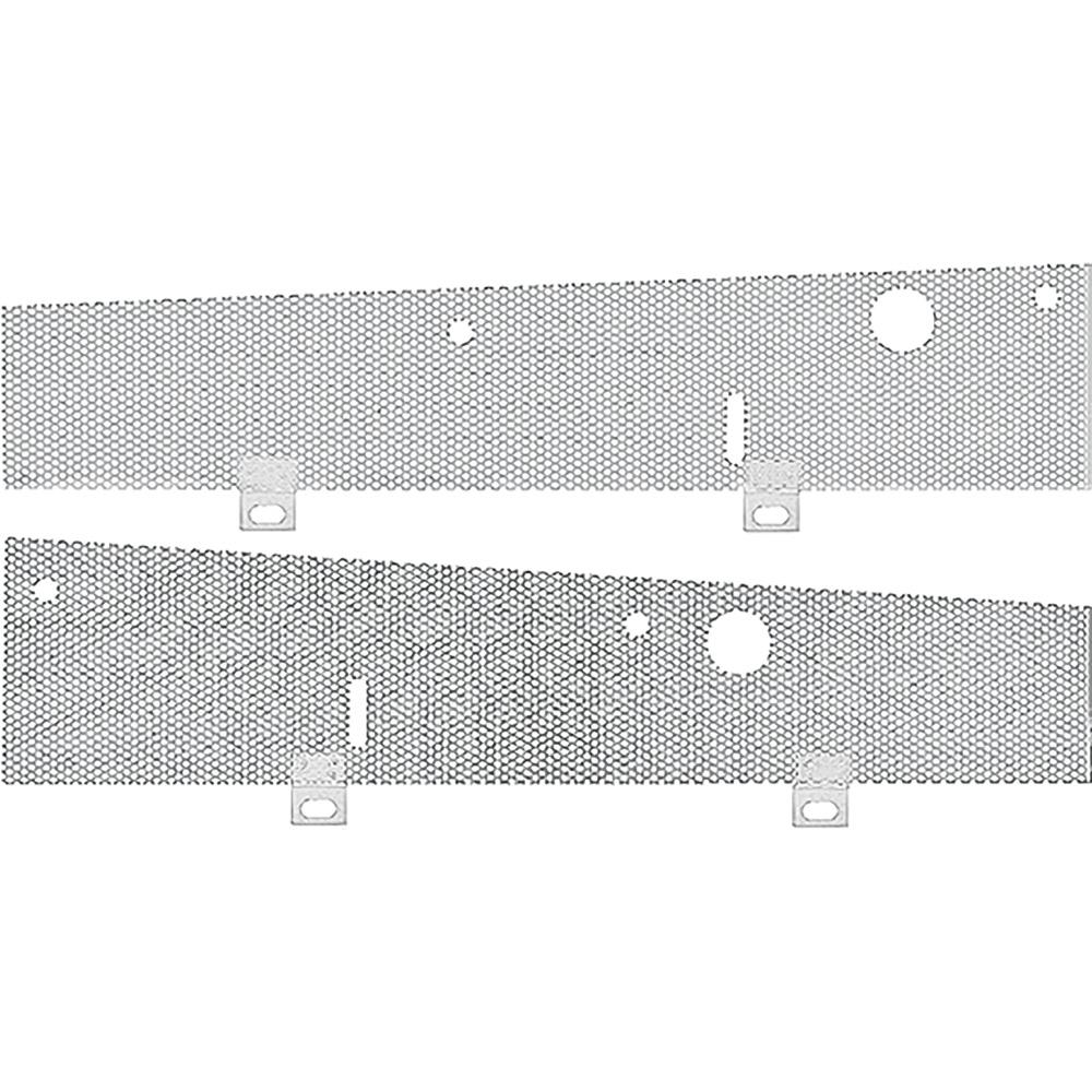 1967-72 Chevrolet, GMC C/K Truck Cowl Vent Trash Guard Stainless Steel Pair