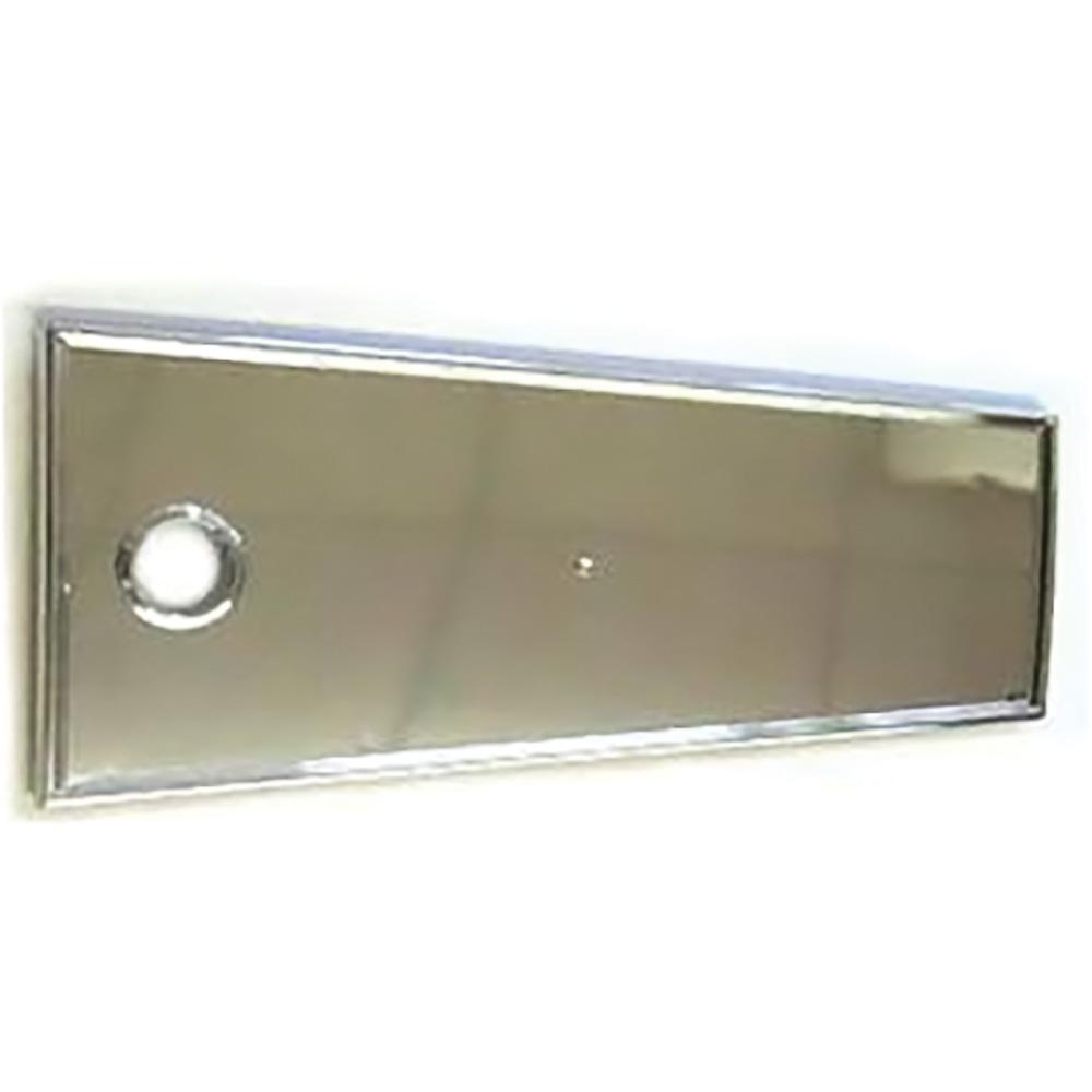 1970-72 Buick Skylark, GS Console Door/Lid Chrome Insert