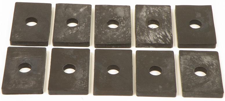1955-72 Chevrolet, GMC Pickup Long Bed Bed Mounting Pad Set 1/2 Ton 10 Piece Set