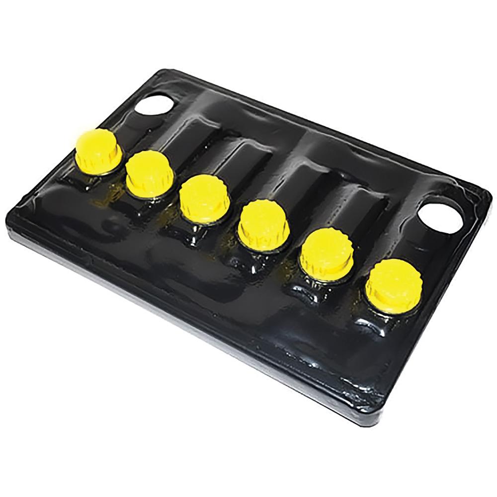 1964-66 Corvette, Skylark, GTO, Bonneville Battery Topper Yellow Caps