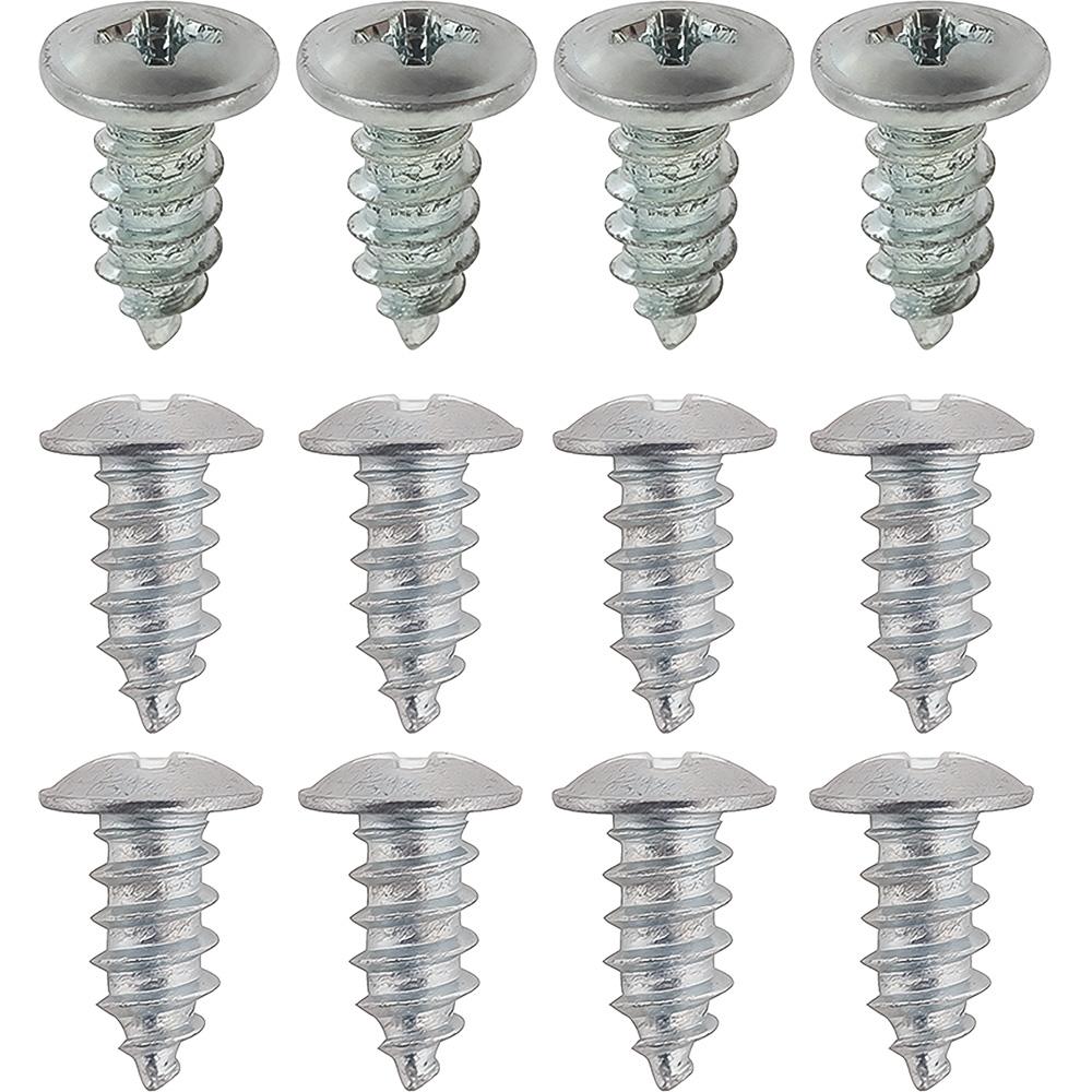 1964-68 Mustang 12 Piece Windshield Molding Clip Screw Set