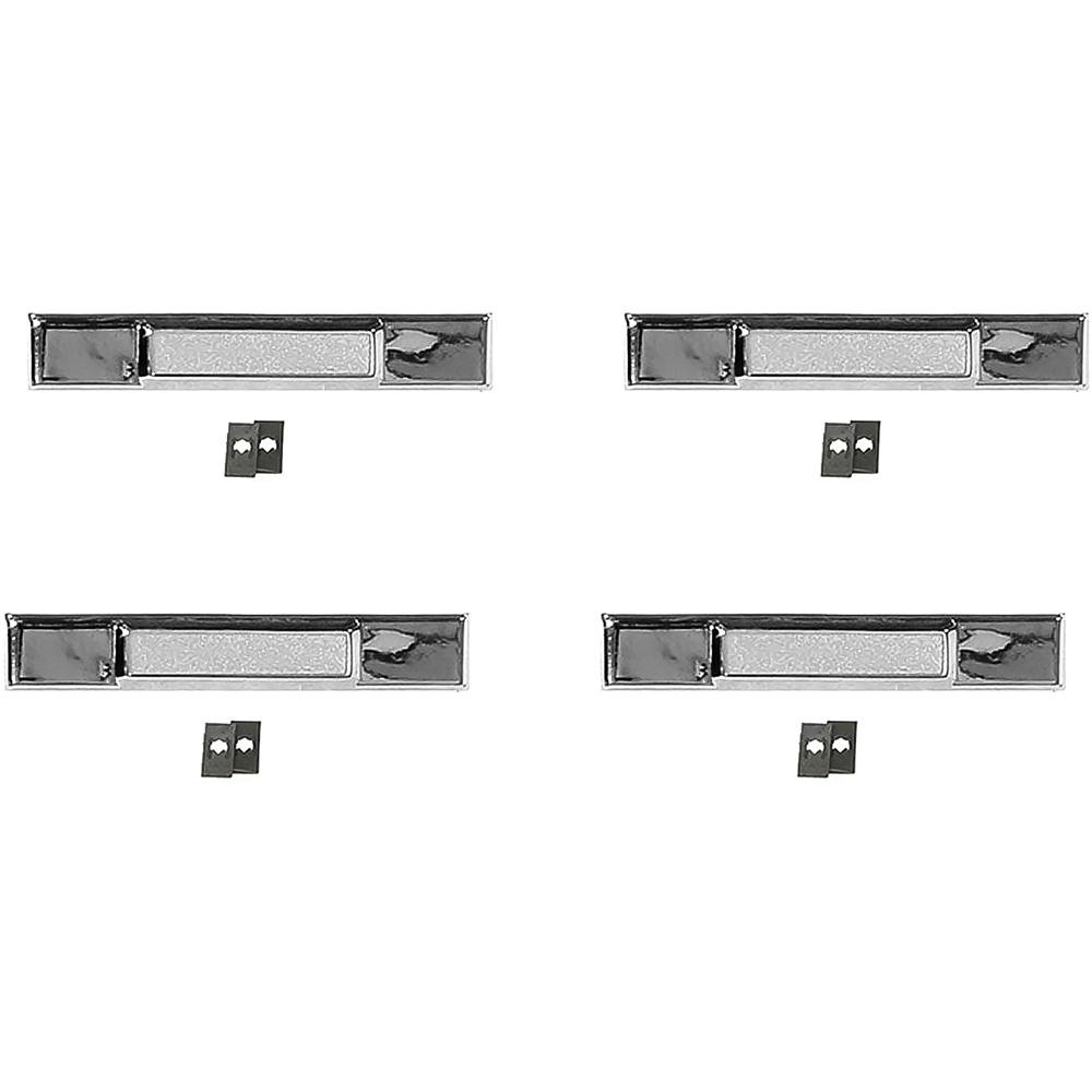 1965-66 Mustang Pony Interior Seat Trim Button Set with Retainers Set of 4