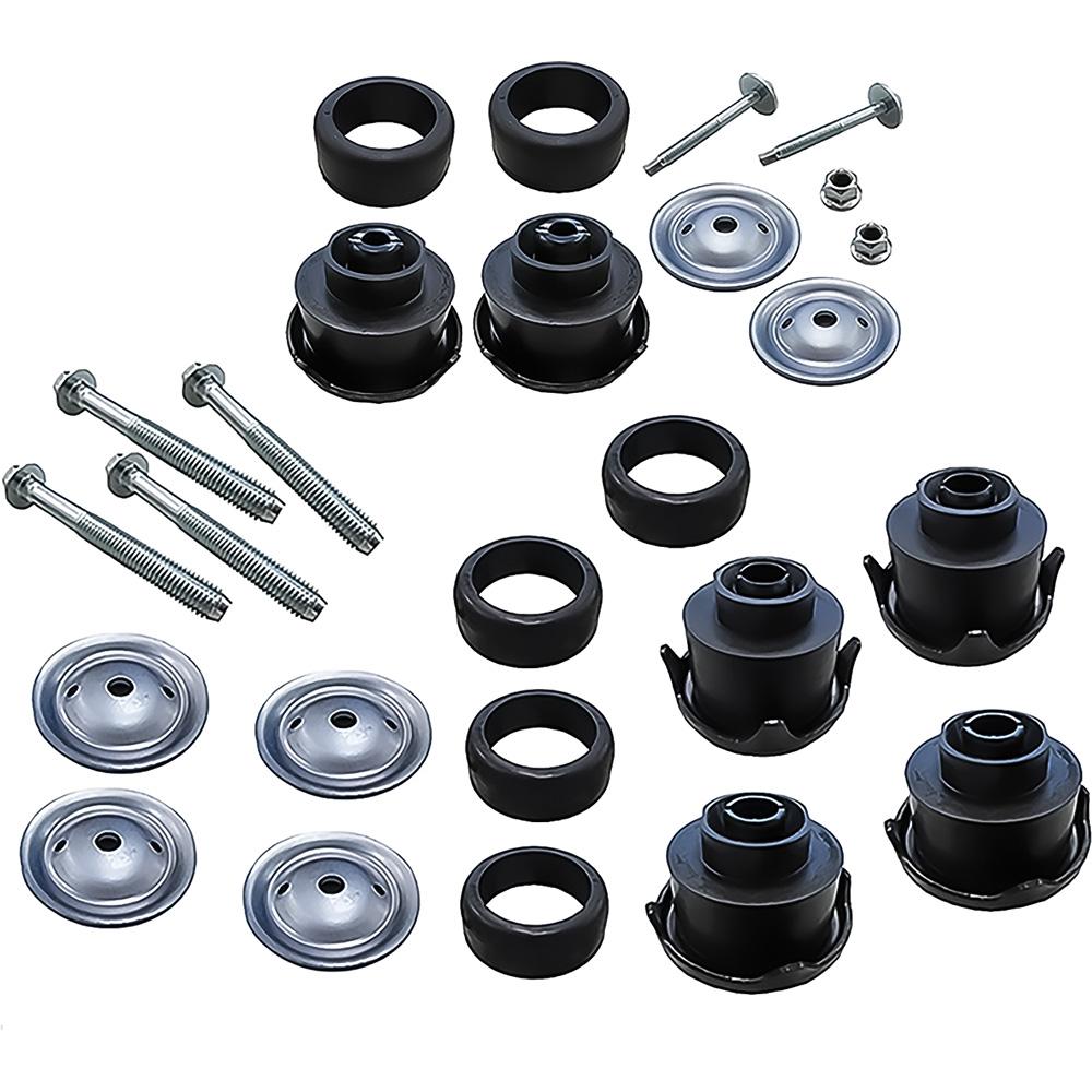 1988-98 Chevy/GMC C/K GMT400 Series Pickup Body Mount Set Fleetside Standard Cab 6 Bushings 26 Total Pieces