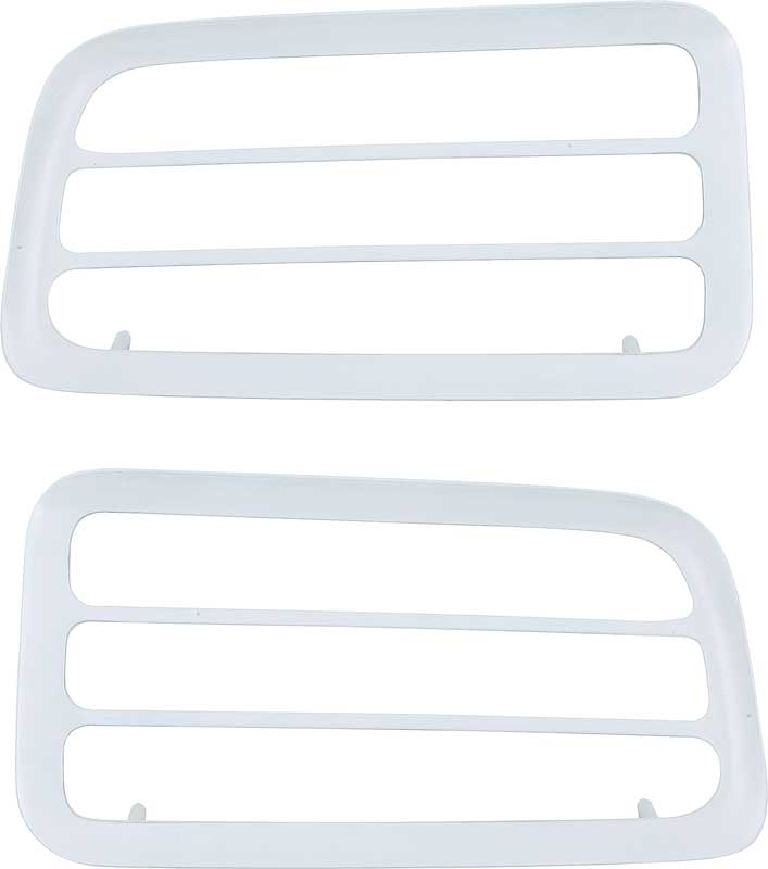 1970 Barracuda, Cuda Tail Lamp Bezels Die-Cast RH & LH Pair