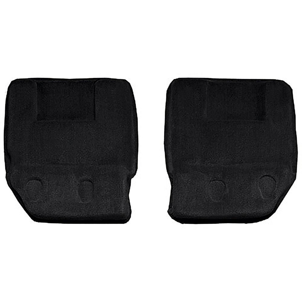 2007-10 Tahoe/Yukon w/2nd Row Carpet Bucket Seat Mount Cover Cutpile Black