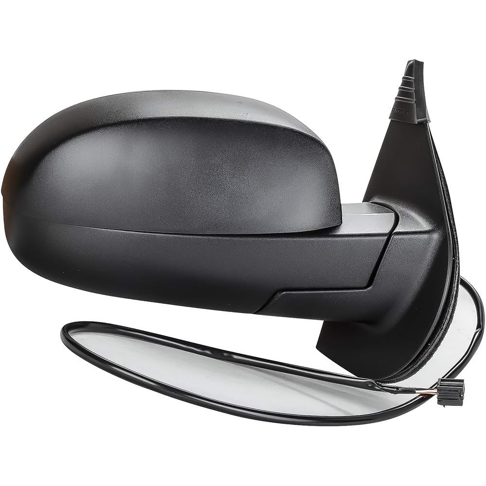 2007-14 Chevrolet Suburban/Tahoe GMT900 Series Exterior Door Mirror Power Adjustment Manual Folding Heated Without Memory Without Puddle Light or Signal Light Textured RH