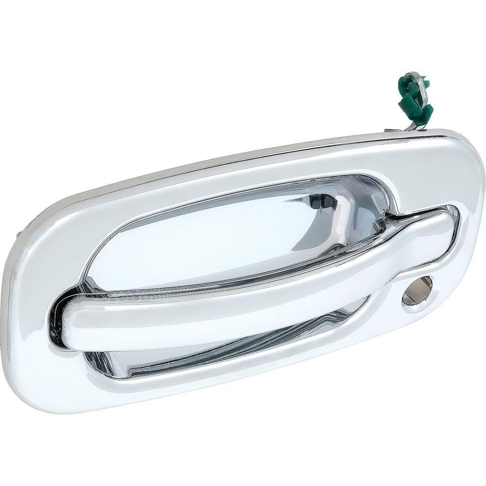 1999-07 Chevy GMC Truck, SUV Exterior Door Handle with Key Hole Chrome Front LH Drivers Side