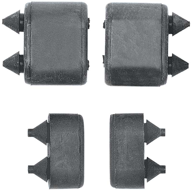1967-70 Impala, Full Size Passenger Cars Door Bumper Set 4-Piece
