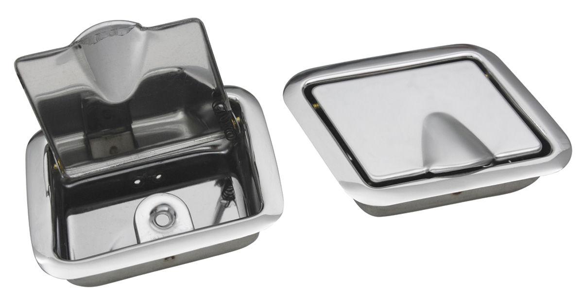 Ash Trays, Rear, 1960-67 BOP/A-Body, Shallow, Pair  - Pair