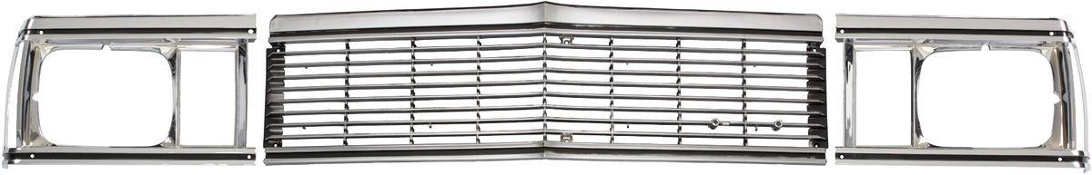 Grille/Headlamp Bezel Kit, 1981 El Camino/Malibu  - Kit