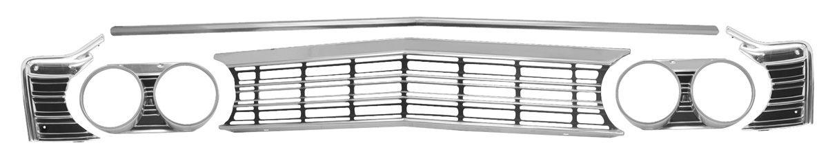 Grille Kit, 1967 Chevelle & El Camino Super Sport - Kit