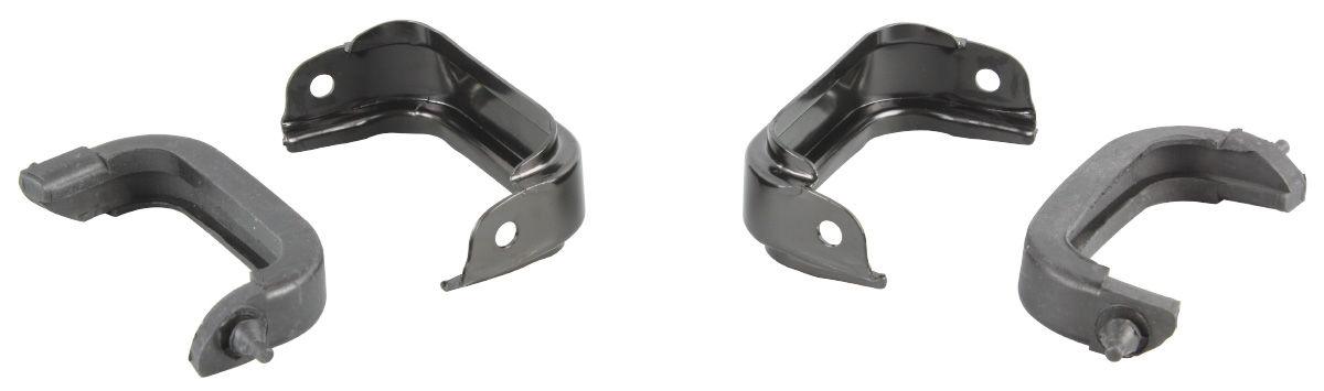 Saddles, Radiator, 1967-72 Cutlass, w/Insulators, 4-Row  - Set