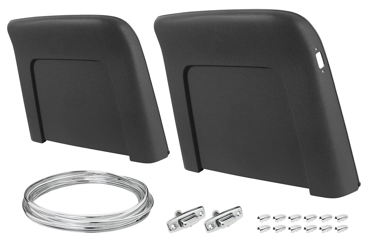 Seatback, 1967-68 GM A Body/Riviera/Cadillac/1967-71 Pontiac, Bucket, Kit - Red  - Kit