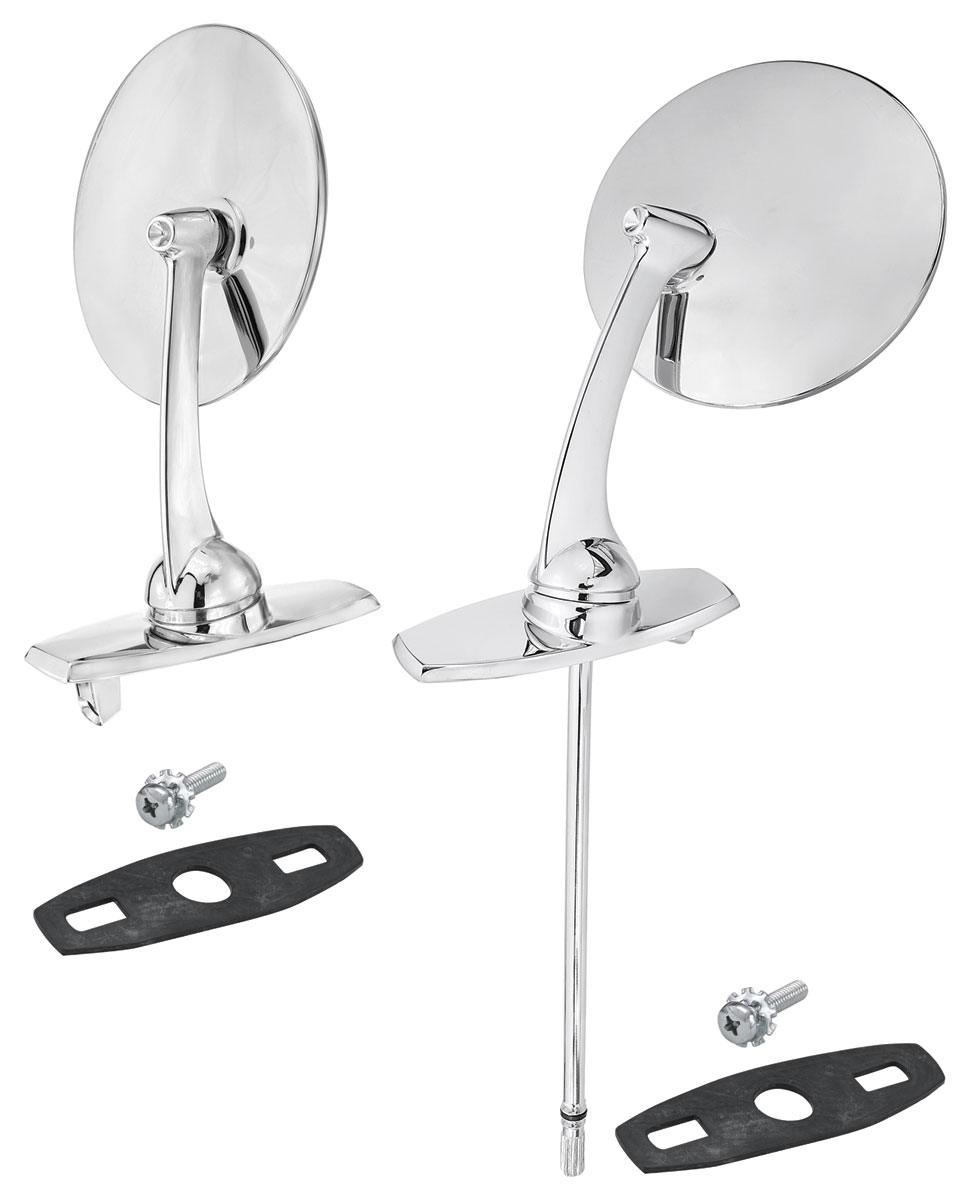 Mirror, 1961-64 Cadillac, Outer, Pair  - Pair