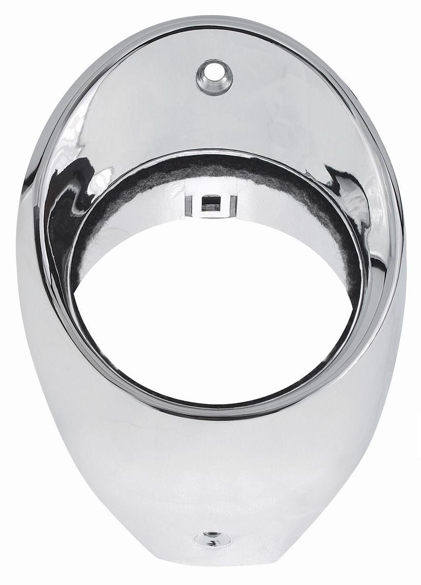 Dash Vent Bezel, 66-67 Chevelle / El Camino, Chrome - Right