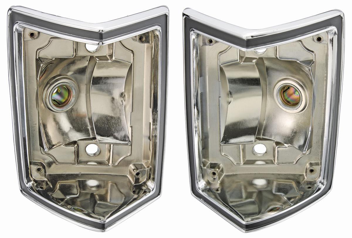 Housing, Tail Lamp, 1968-69 El Camino/Wagon  - Pair