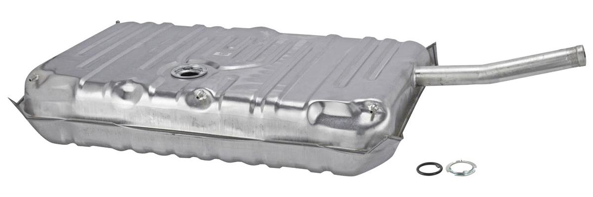 Fuel Tank, 17-Gallon, 1968-72 El Camino, w/EEC, w/3 Vents, w/Neck - Galvanized Steel