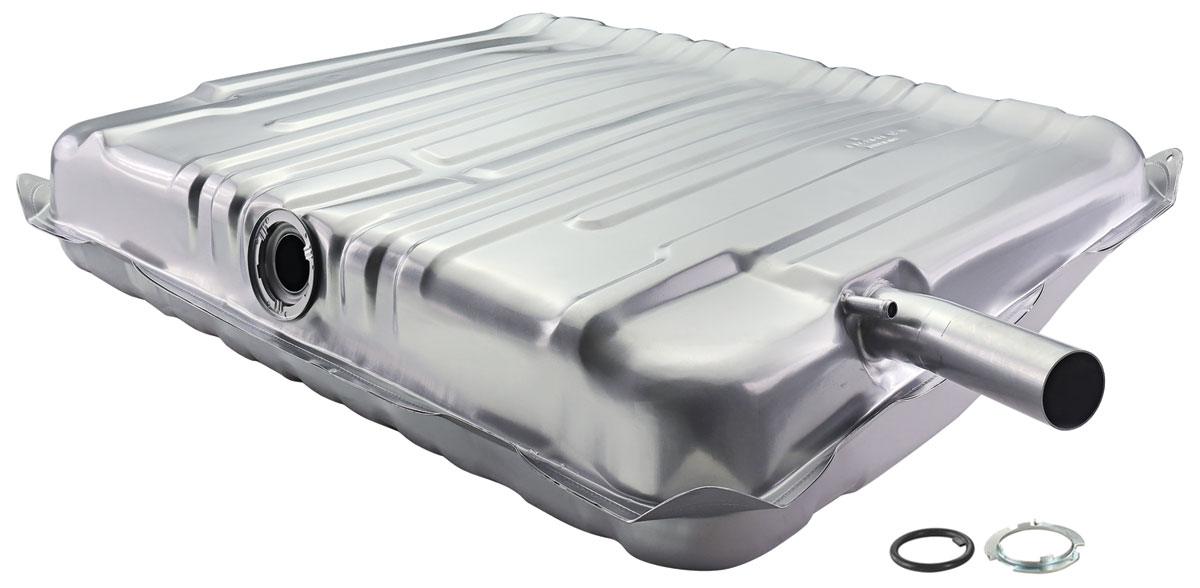 Fuel Tank, 20-Gallon, 1964-67 El Camino/Wagon, w/Side Vent, w/Side Neck - Galvanized Steel