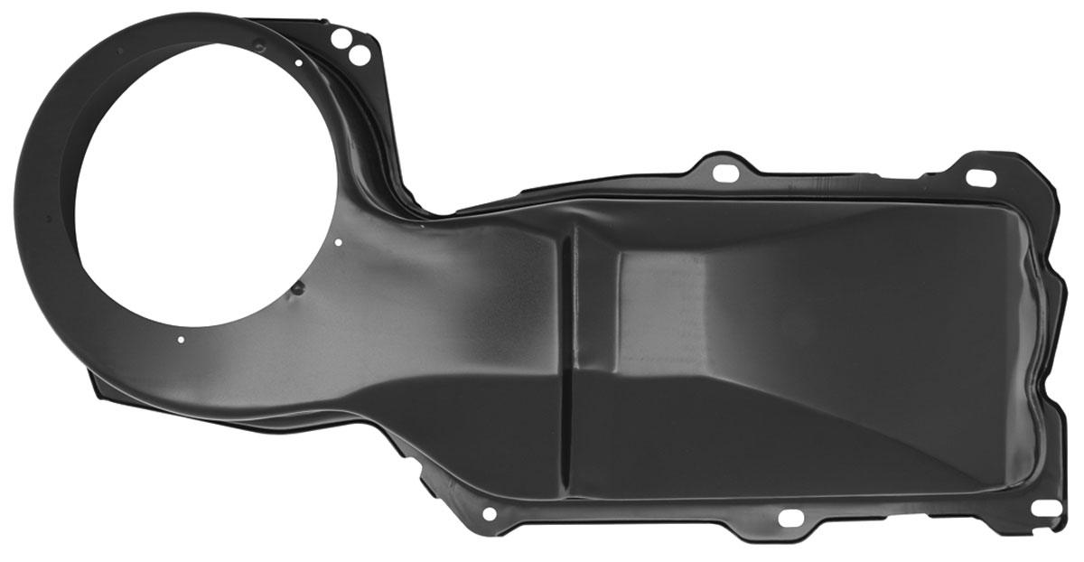 Heater Box Cover, 1964-72 A-Body/1966-72 Bonn/Cat/GP - Chrome