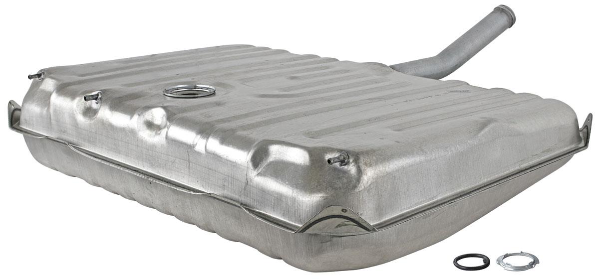 Fuel Tank, 20-Gallon, 1970 GTO/Lemans/Tempest, w/EEC, 3-Vents, w/Neck - Ni-Terne Steel