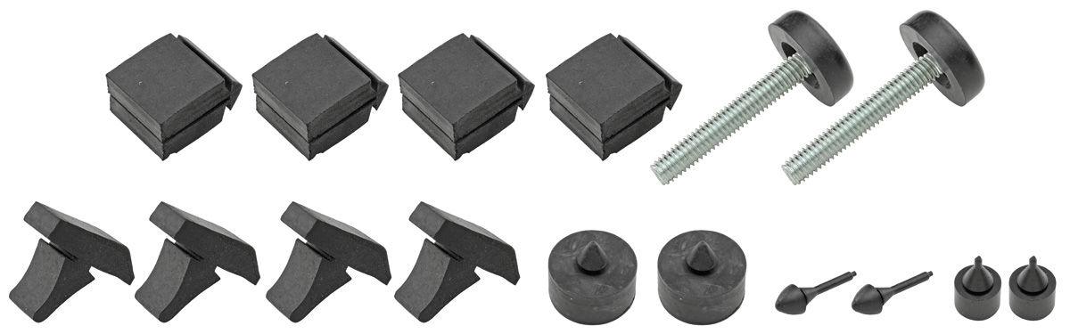 Bumper, Rubber, 64-67 GTO, SET  - Set