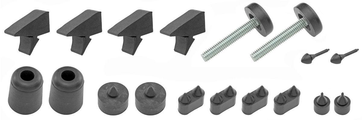Stopper Set, Rubber, 1968-69 GTO  - Set