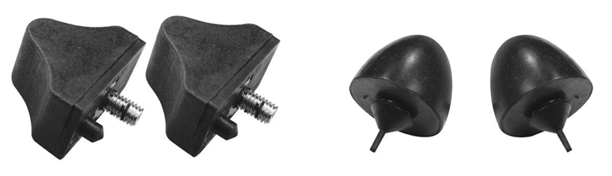 Rubber Bumper Kit, Control Arm, 1964-72 A-Body, Upper & Lower, 4 pc  - Kit