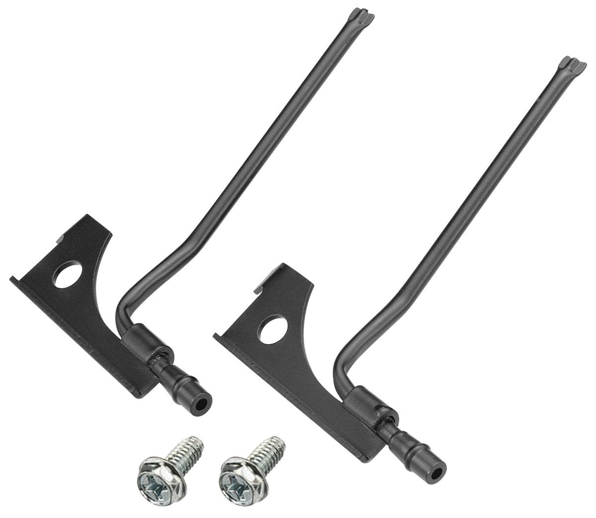 Nozzles, Windshield Washer, 1964-65 Chevelle/EC, 1964-67 Pontiac/Olds A-Body - Pair