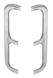 Grille Molding, 1971 Chevelle/El Camino, Outer End, Pair  - Pair