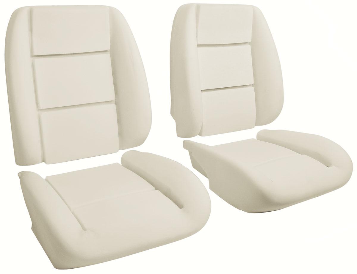 Seat Foam, 1984-88 Grand National/El Camino/Monte Carlo SS, Low Back Bcket, Pair  - Pair