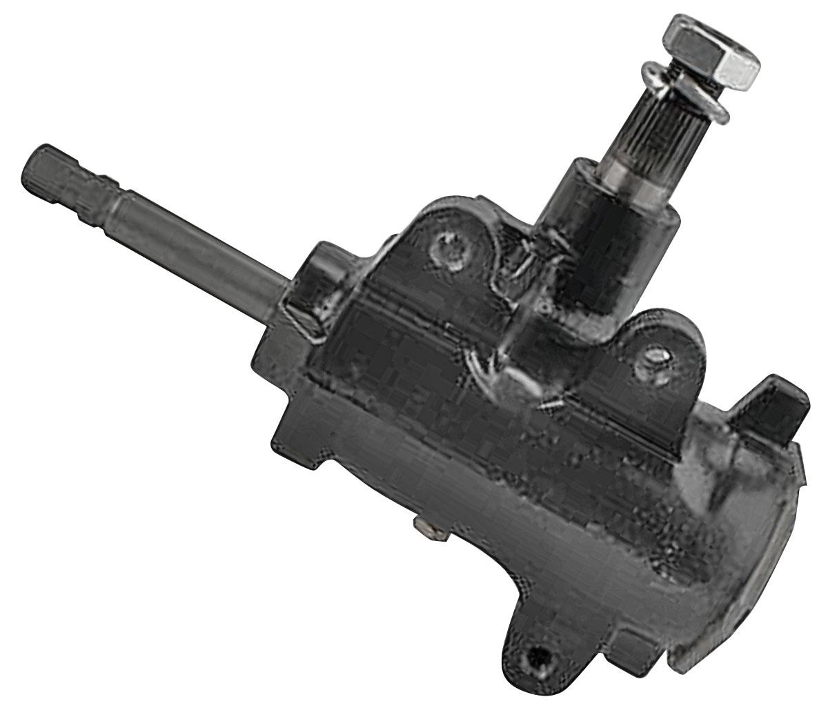 Steering Gearbox, 525 Manual, 1965-88 - Chrome