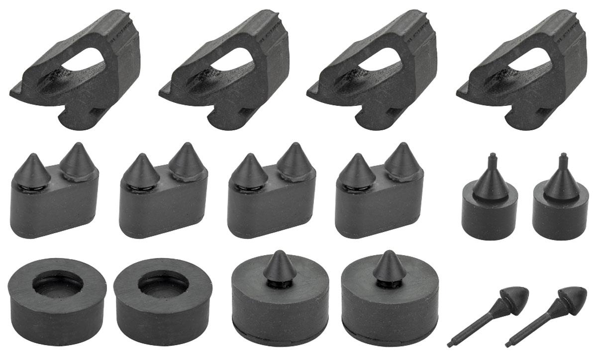 Bumper, Rubber, 80-88 COUPE, Set  - Set