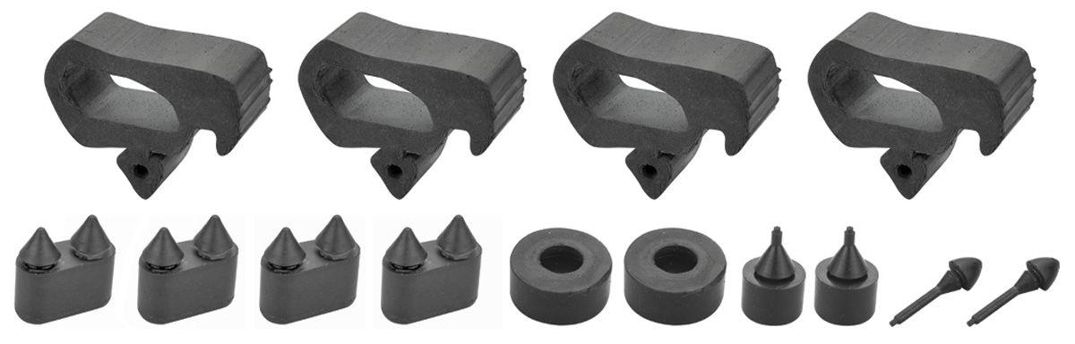 Bumper, Rubber, 68-72 El Camino, Set  - Set