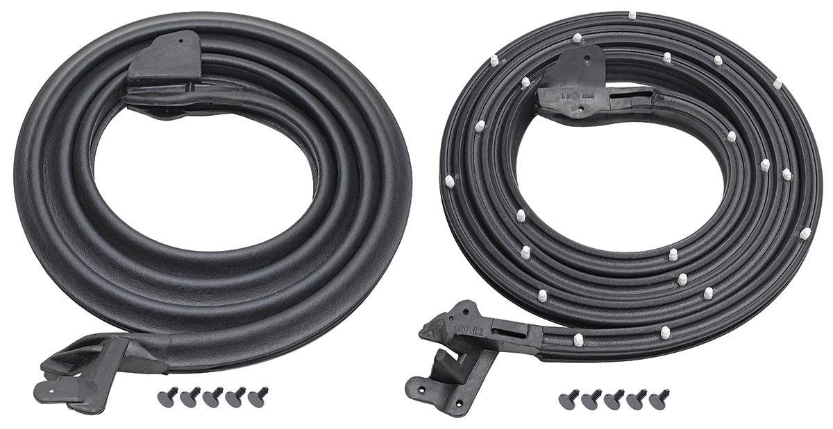 Seal, Door, 1966-67 GM A-Body Coupe/Convertible, exc. Chevelle  - Pair