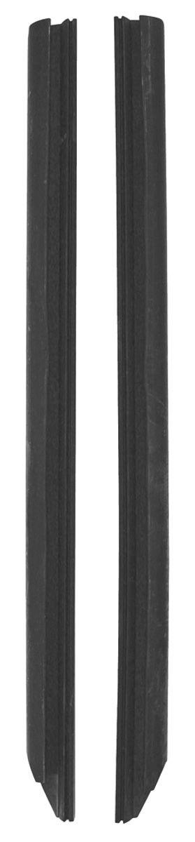Seal, Quarter Window Vertical, 1966-67 Chevelle, w/Steel Insert, 2-dr. HT/Conv.  - Pair