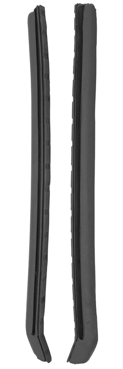 Seal, Quarter Window Vertical, 1966-67 GM A-Body exc. Chevelle, Steel  - Pair
