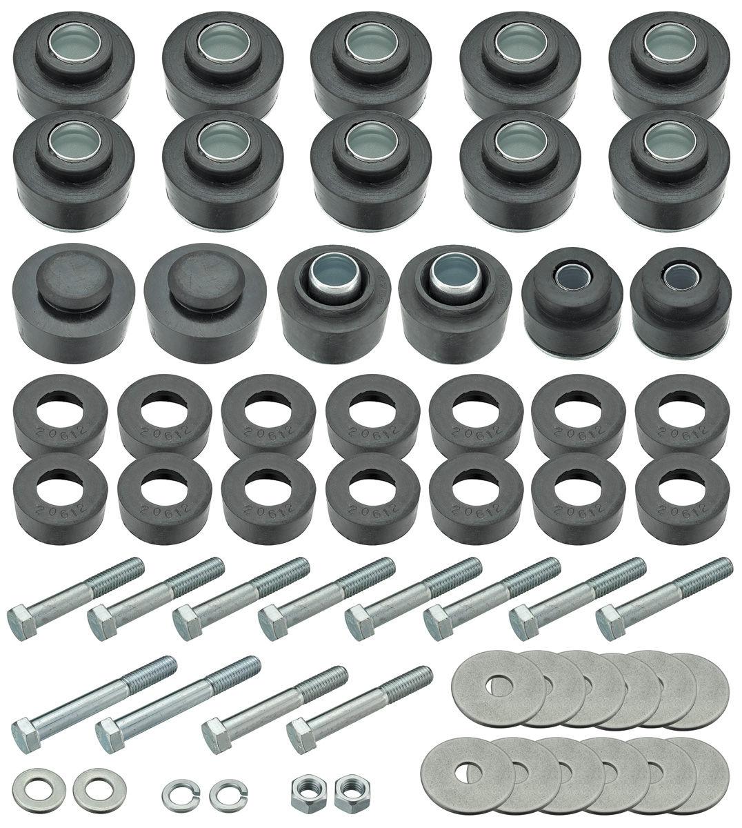 Bushing Set, Body, 197072 Monte Carlo, w/Hardware Set Restoparts