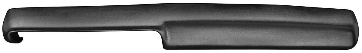 Dash Pad, Original Foam Molded-Vinyl Wrapped, 1968-69 Skylark, w/o AC - Black