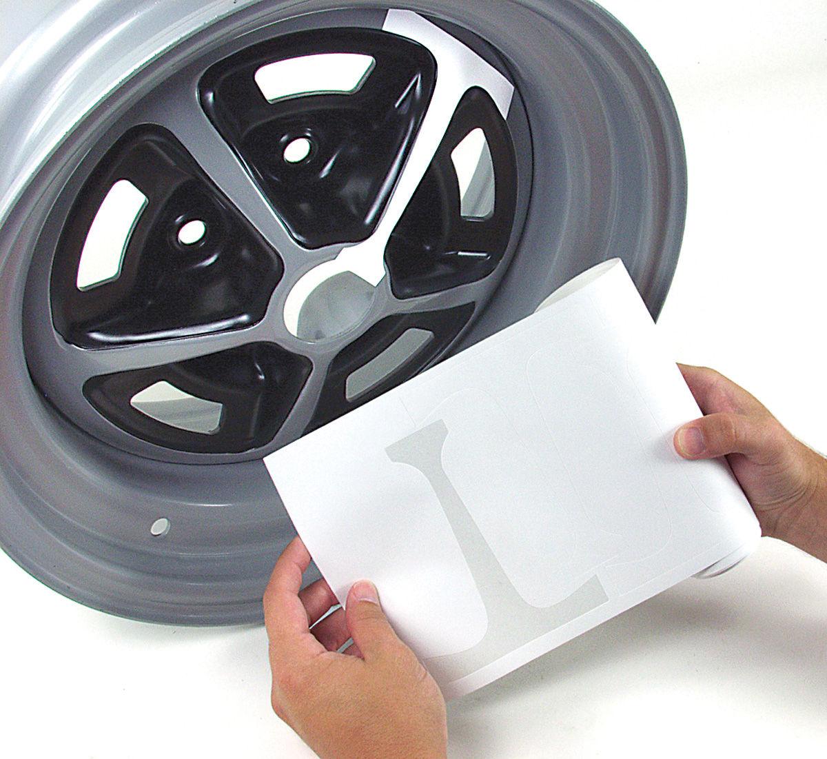 Masking Set, 1969-70 SS Wheel  - Set